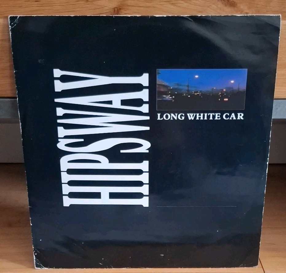 Hipsway – Long White Car (UK vinyl 12″ single) 1986 rock pop indie