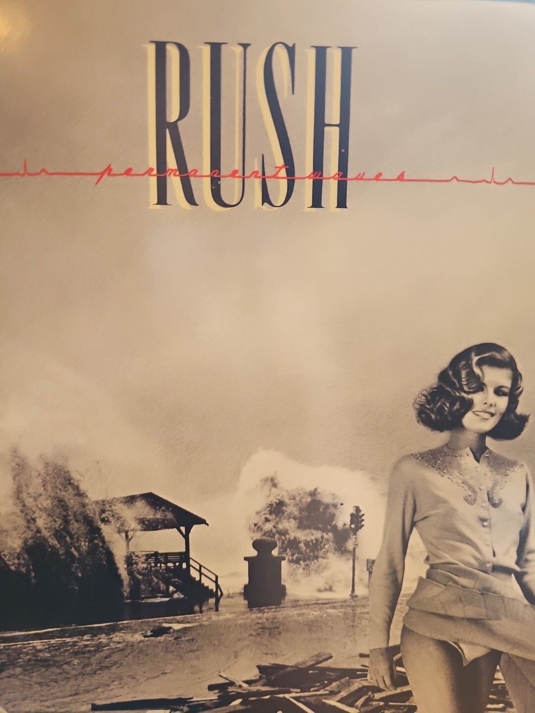 Rush Permanent Waves (Vinyl) 12″ Album Original 1980 Mercury