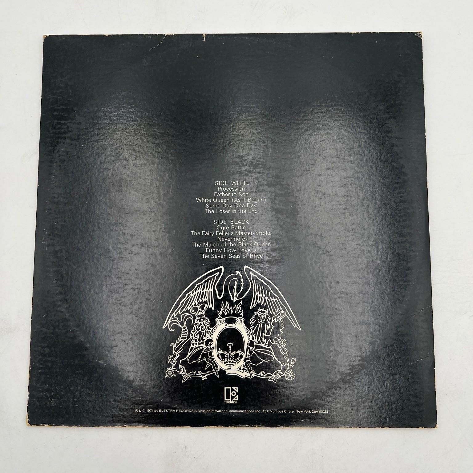 Queen – Queen II LP Record 1974 Elektra Rock 33 RPM US Press