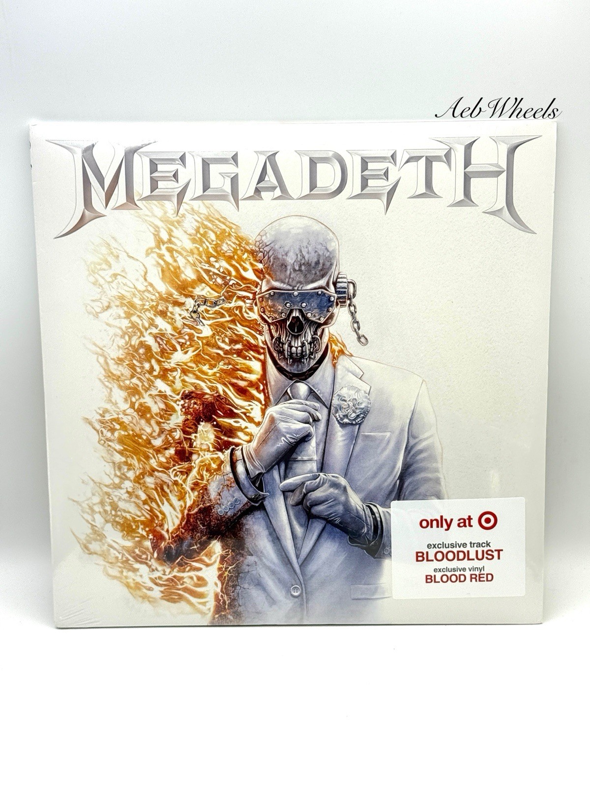 Megadeth – Blood Red Ghostly 2 LP Exclusive Red Vinyl Record