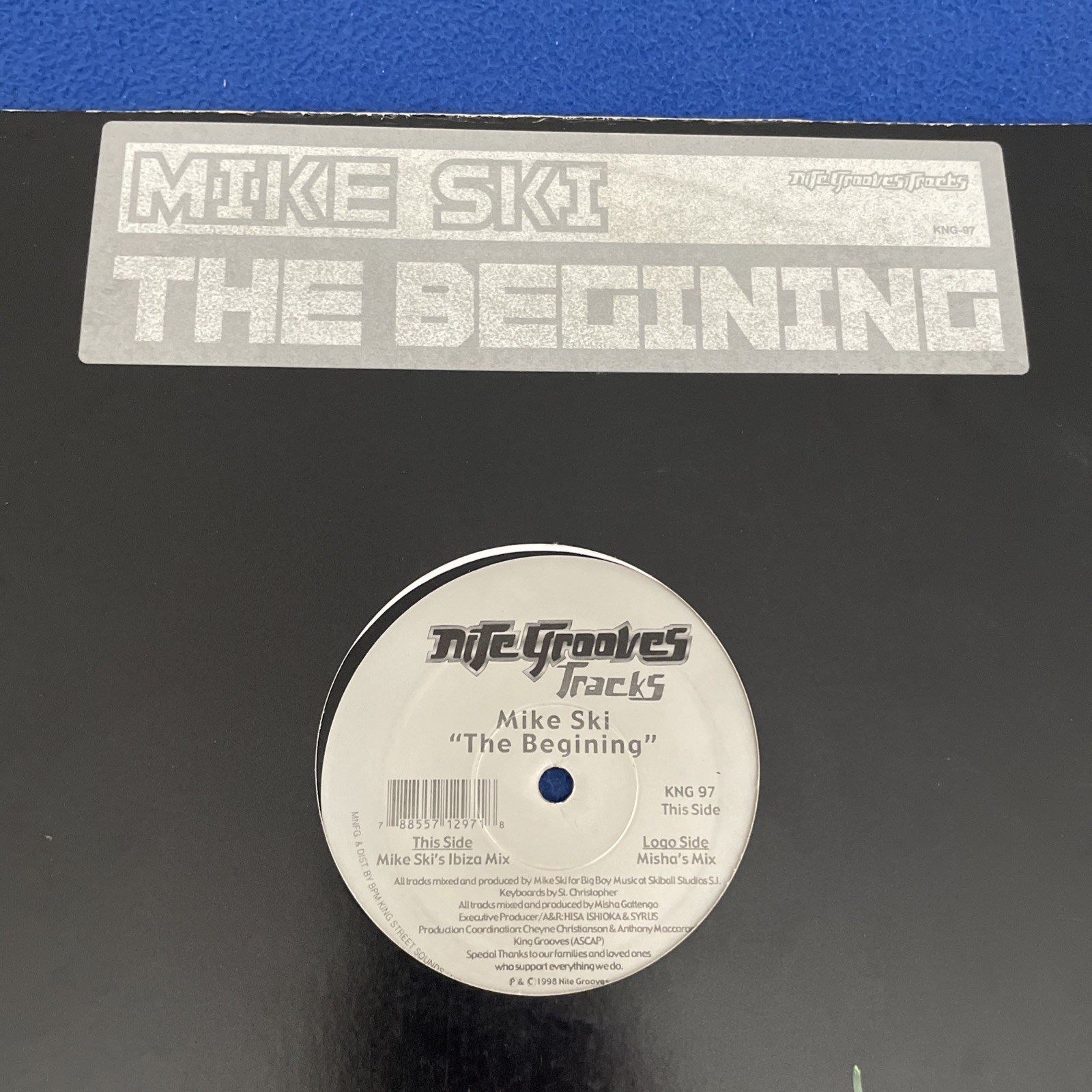 Mike Ski – Begining – Used Vinyl Record 12” Nj Club Techno Edm Bass House Kng97