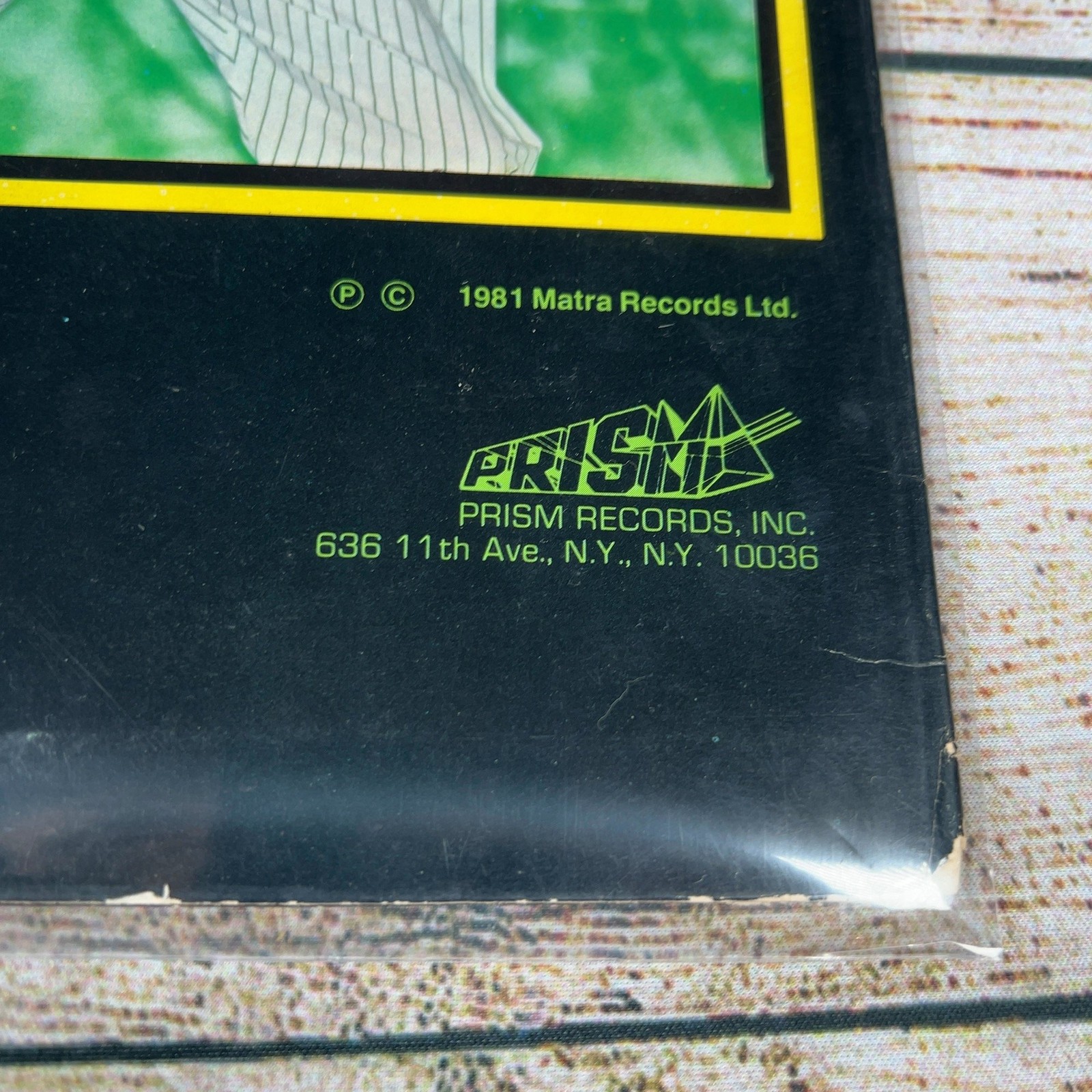 Lime Your Love Vinyl LP Prism Records Hi NRG Disco Electro Funk Canada 1981 80s