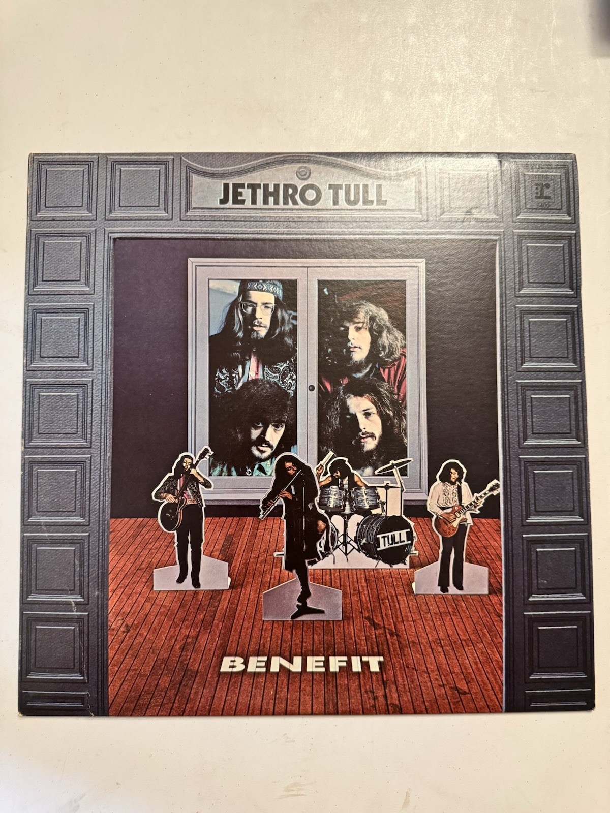 Jethro Tull Benefit Vinyl LP Record (Chrysalis, 1970s, Hard Rock) RS 6400