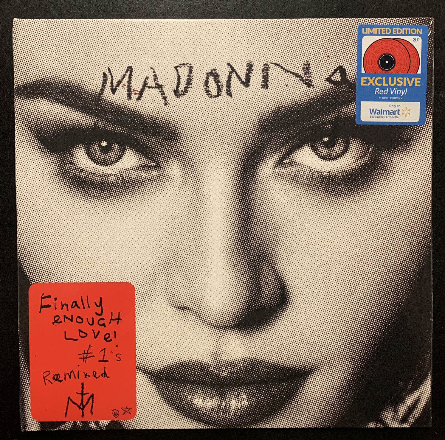 MADONNA: FINALLY ENOUGH LOVE 2x LP Red Vinyl Record – NEW FACTORY SEALED