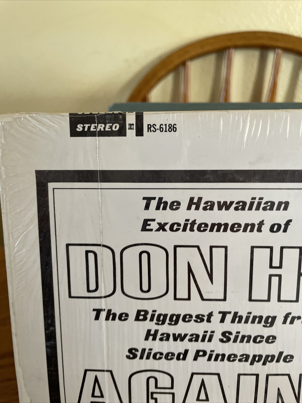 2-Don Ho LP’s (1)AGAIN-Recorded Live In Hawaii 1968 RS-6189 VG/TINY BUBBLES LOOK