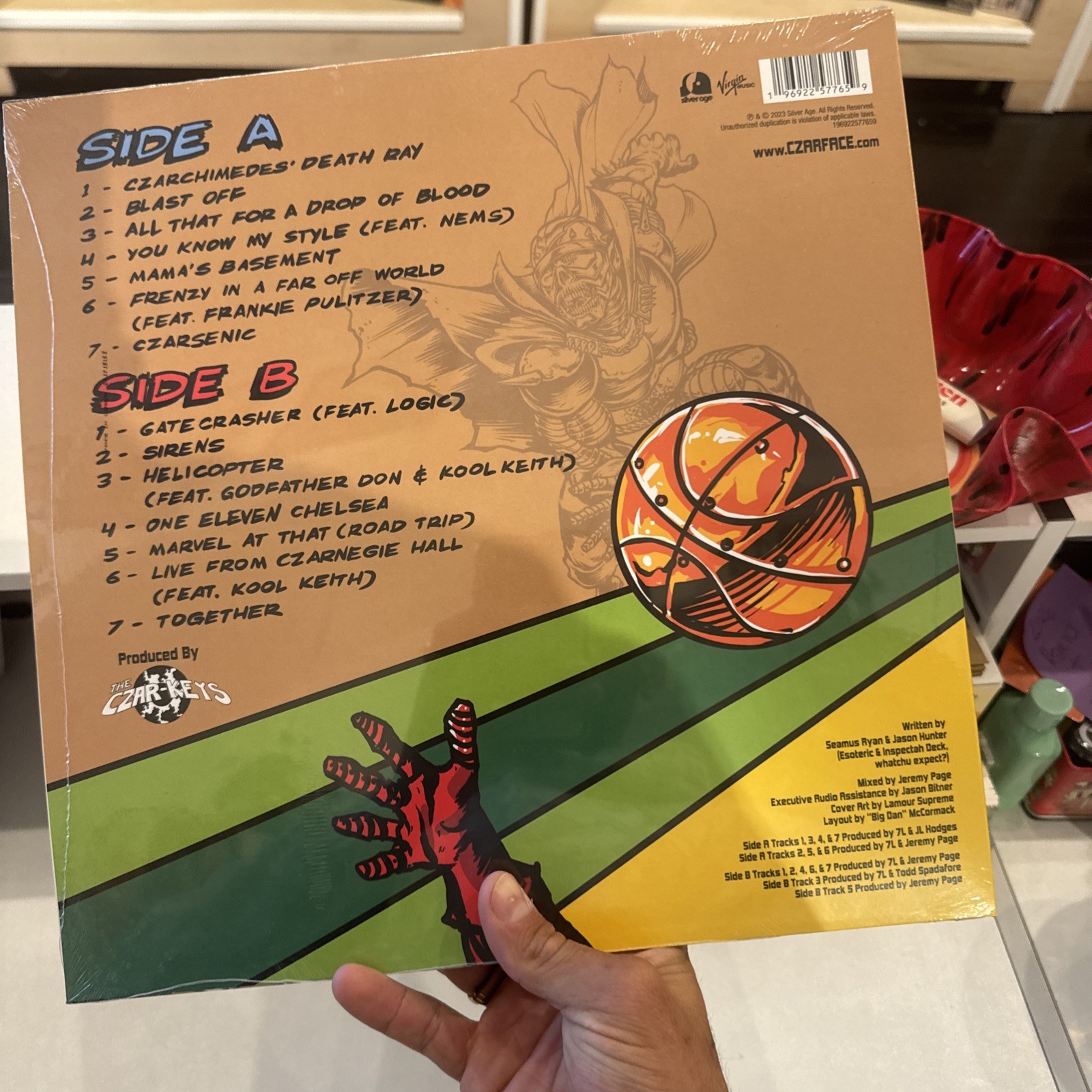 Czarface Czartificial Intelligence LP RSD BLACK FRIDAY NEW