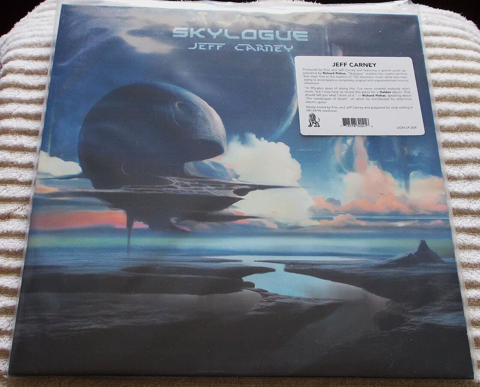 JEFF CARNEY – SKYLOGUE PREV UNISS NEWLY MIXED EXP ANALOG ELECTRONICS GFC LION LP