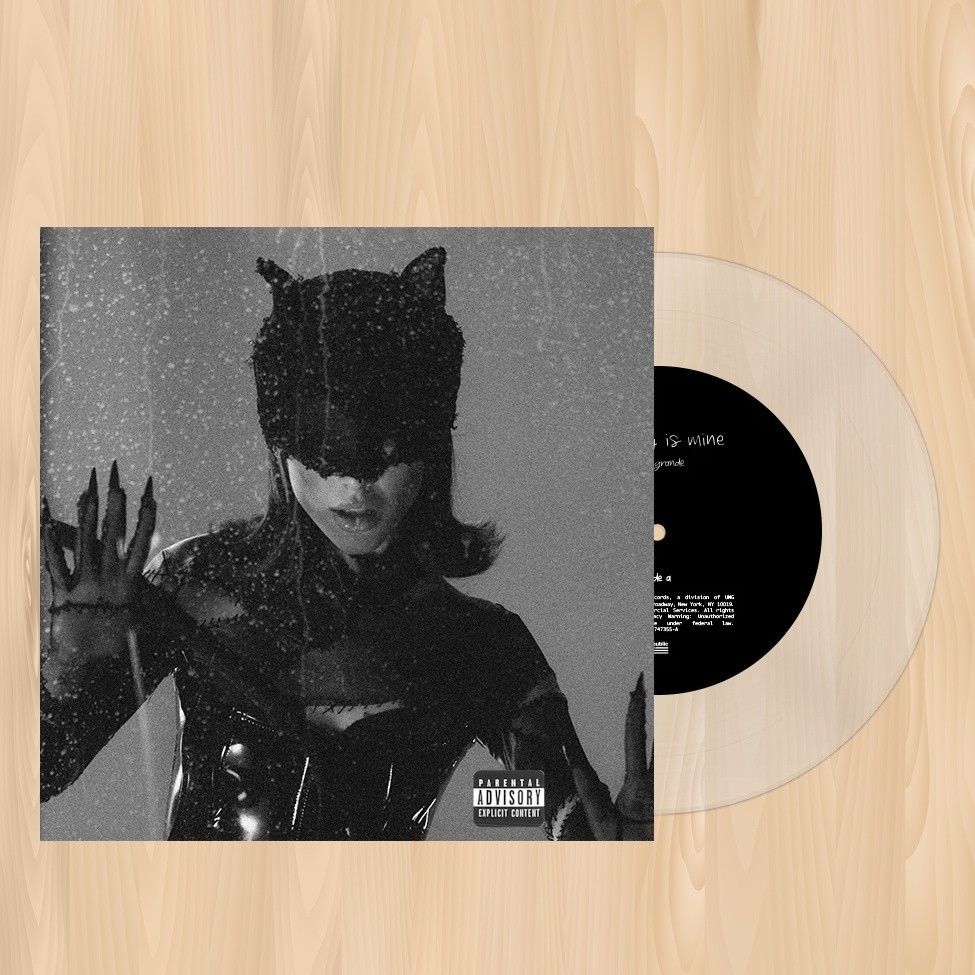 ARIANA GRANDE the boy is mine 7″ CLEAR VINYL SINGLE RECORD a cappella 0704