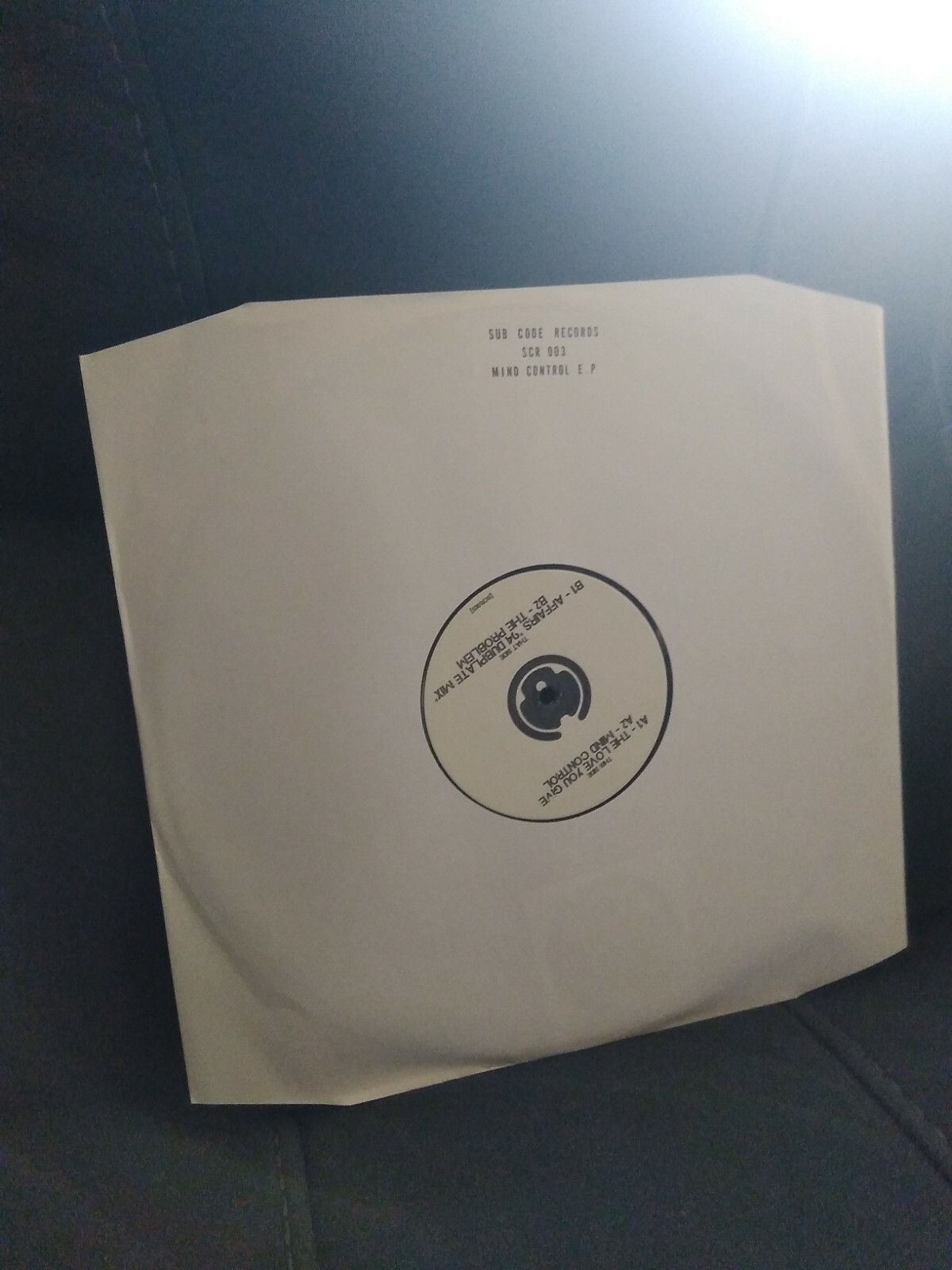 Lavery – Mind Control EP – Sub Code Records Limited Edition Jungle Vinyl Mint
