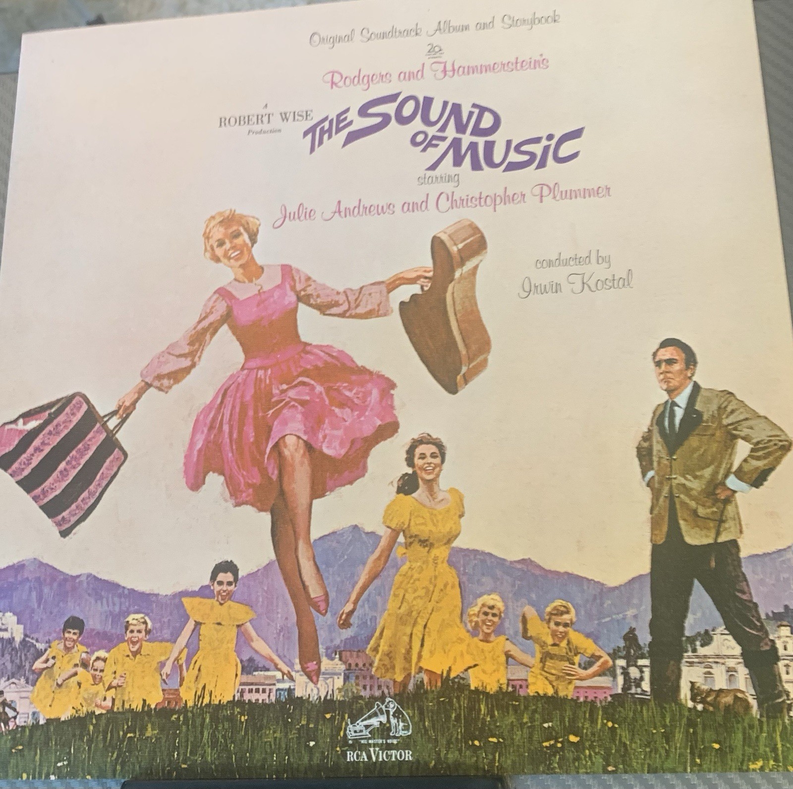 The Sound of Music Soundtrack Vinyl Musical LSOD-2005 Julie Andrews VG TESTED***