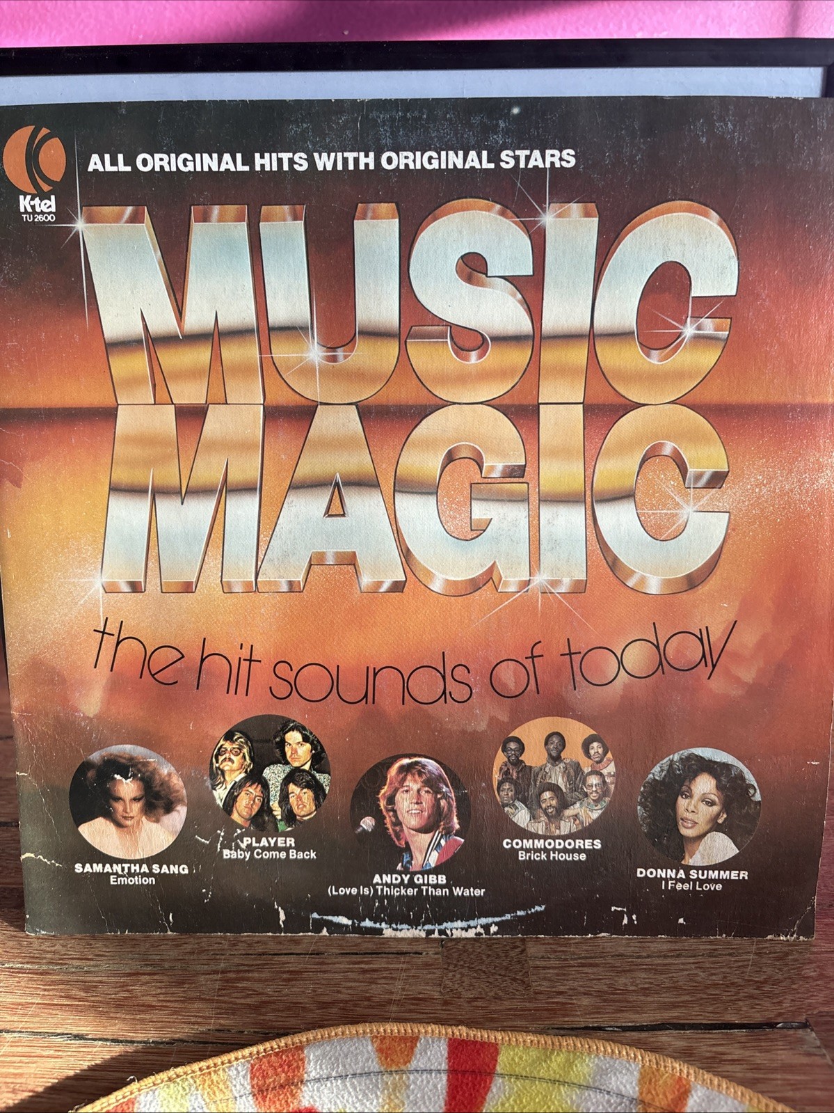 K-tel Music Magic LP Vinyl Compilation 1978 Pop Disco Rock TU 2600