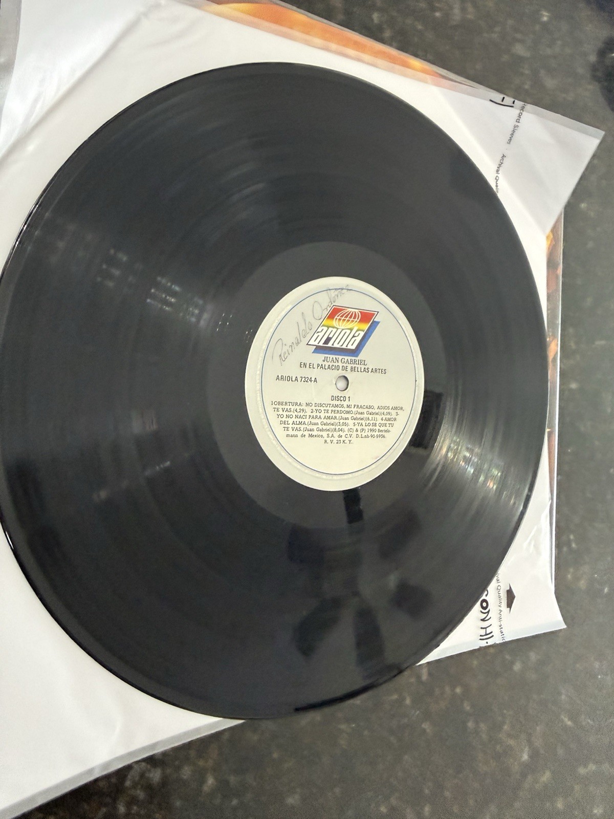 JUAN GABRIEL “ EN EL PALACIO DE BELLAS ARTES “ / VG+VINYLS/2 LP SET/LEA !!
