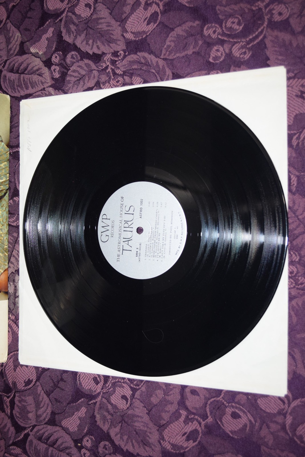 Astromusical House of Taurus LP Booklet 1st Press Gatefold Astrological EX++/EX