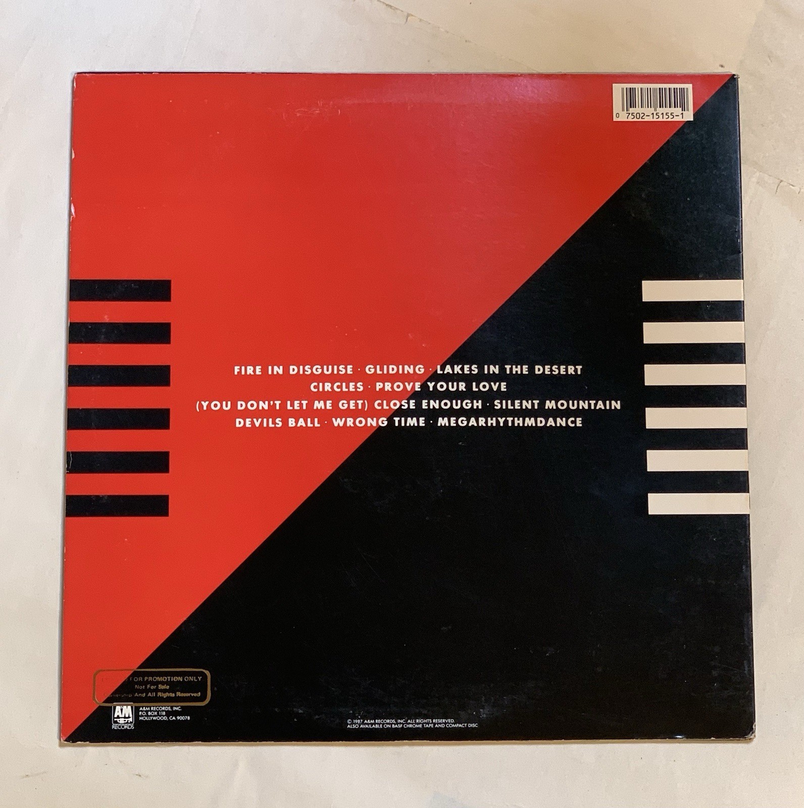 Double ‎– Dou3le – A&M Records ‎– SP-5155 yr 1987 LP