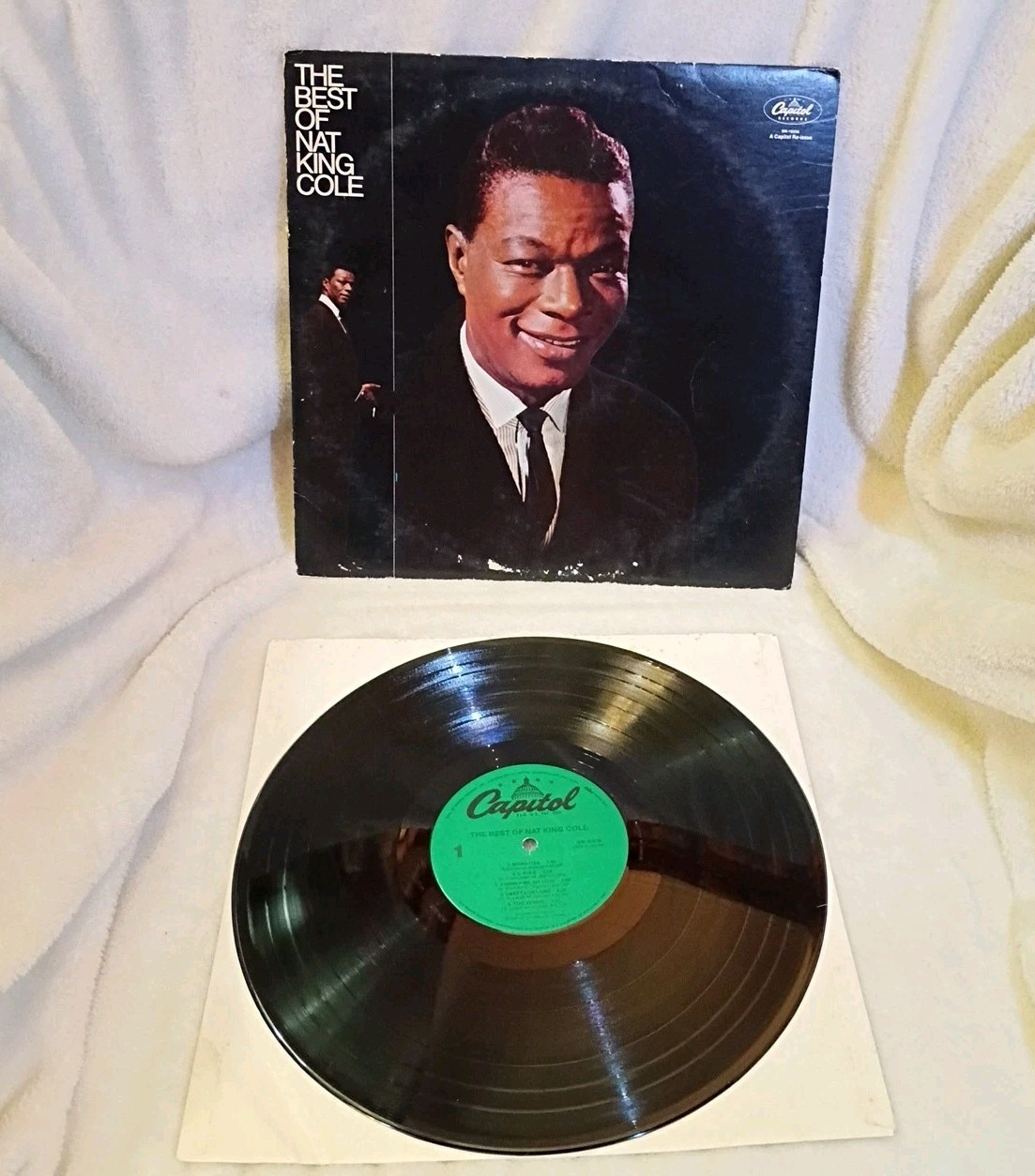 Nat King Cole The Best Of Nat King Cole Vinyl LP 1960s Capitol Records ST-2944