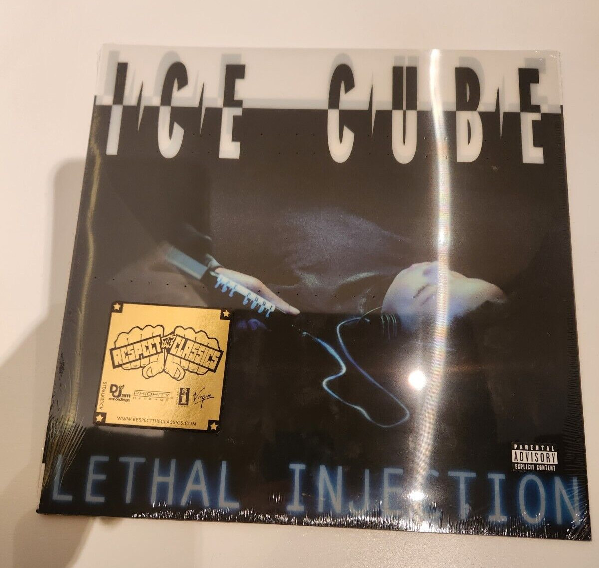 ICE CUBE – LETHAL INJECTION 3D Lenticular Cover Vinyl 2015 US New