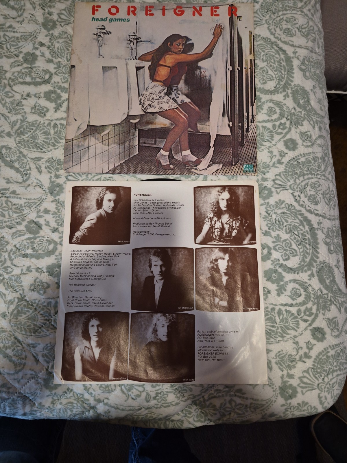 Foreigner Head Games LP