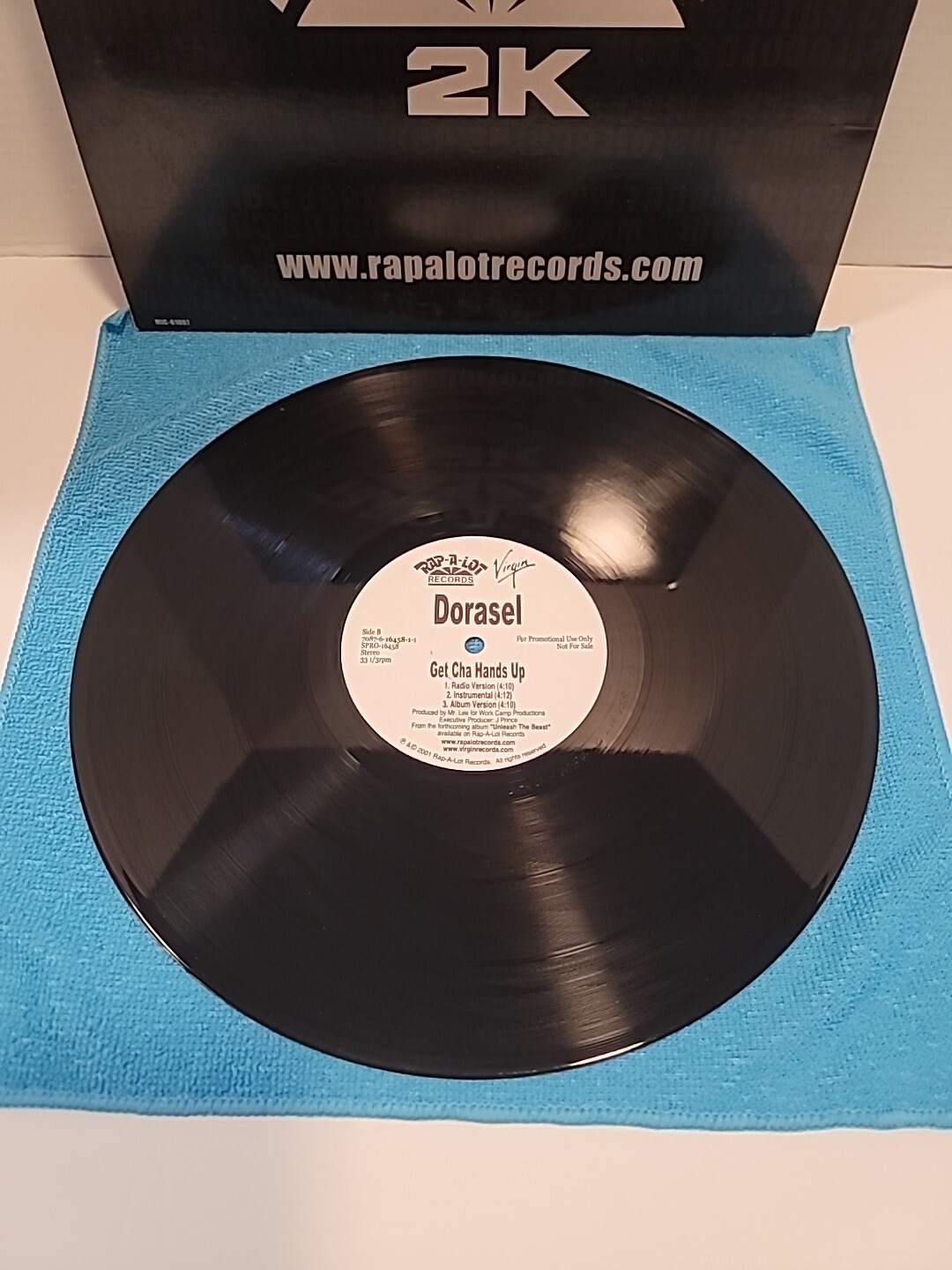 DORASEL “BOUNCE / GET CHA HANDS UP” 2001 VINYL 12″ SINGLE PROMO