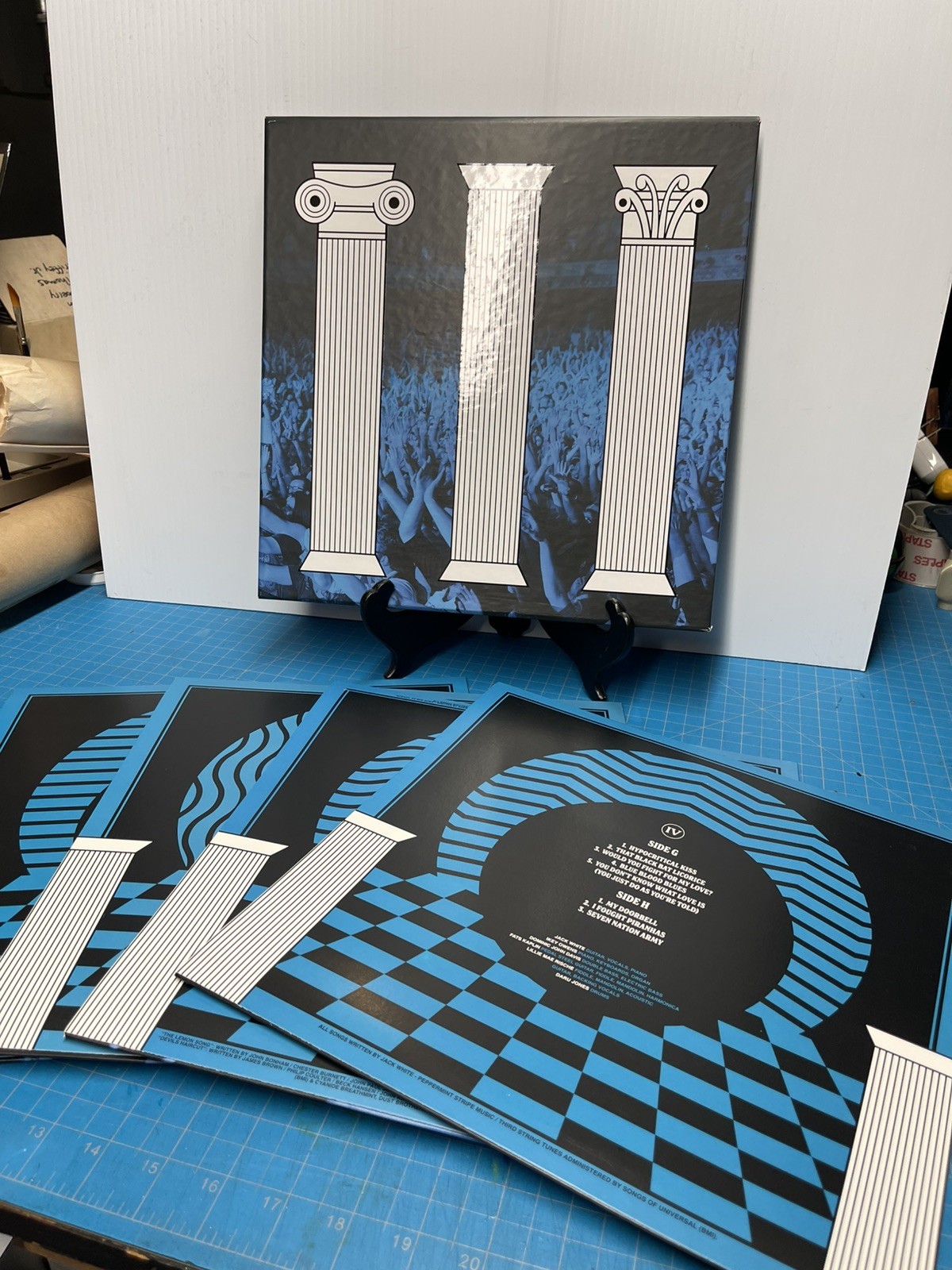 Third Man Records Vault Package #47 Jack White Live at the Masonic Temple 4x LP