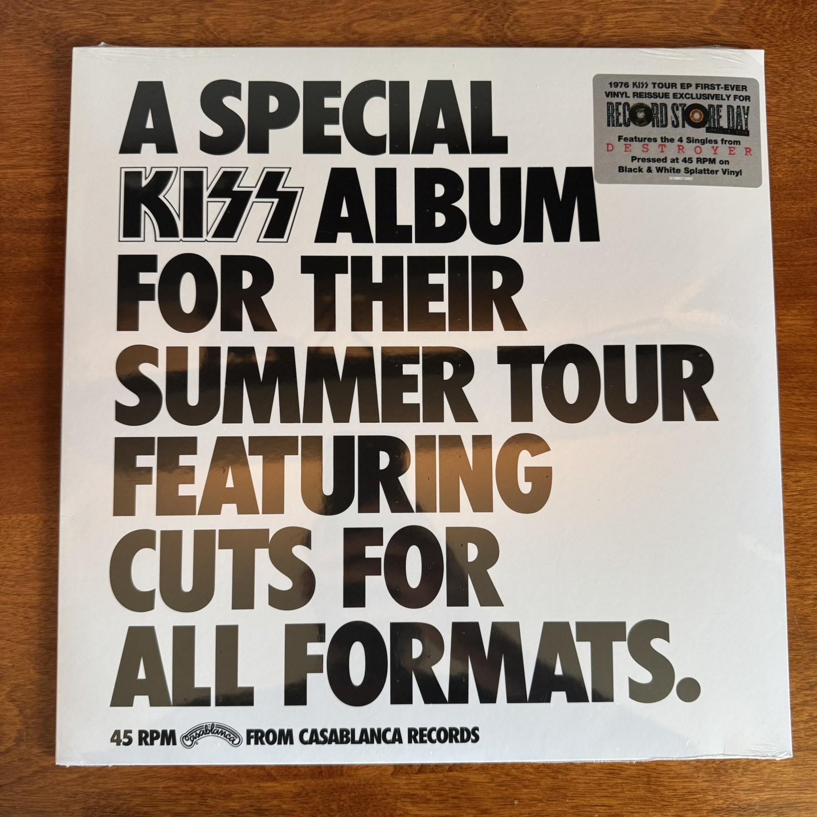 Kiss – A Special KISS Tour EP Record Store Day 2026 RSD