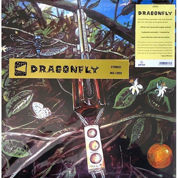 DRAGONFLY LP 1968 U.S. psychedelic hard rock fuzz guitar vinyl reissue remaster