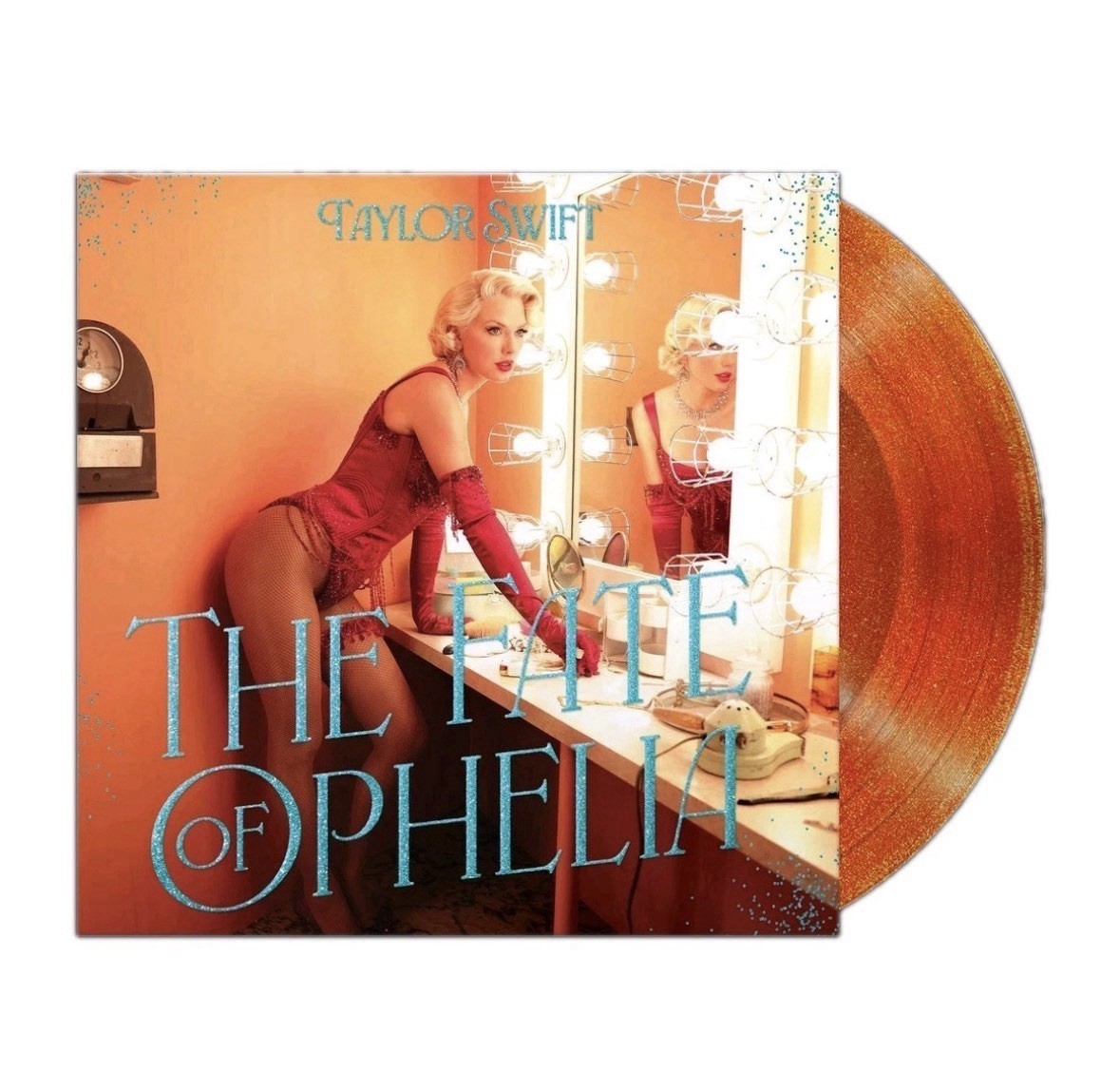 Taylor Swift – The Fate of Ophelia 7″ Vinyl (ORANGE GLITTER COLOR)