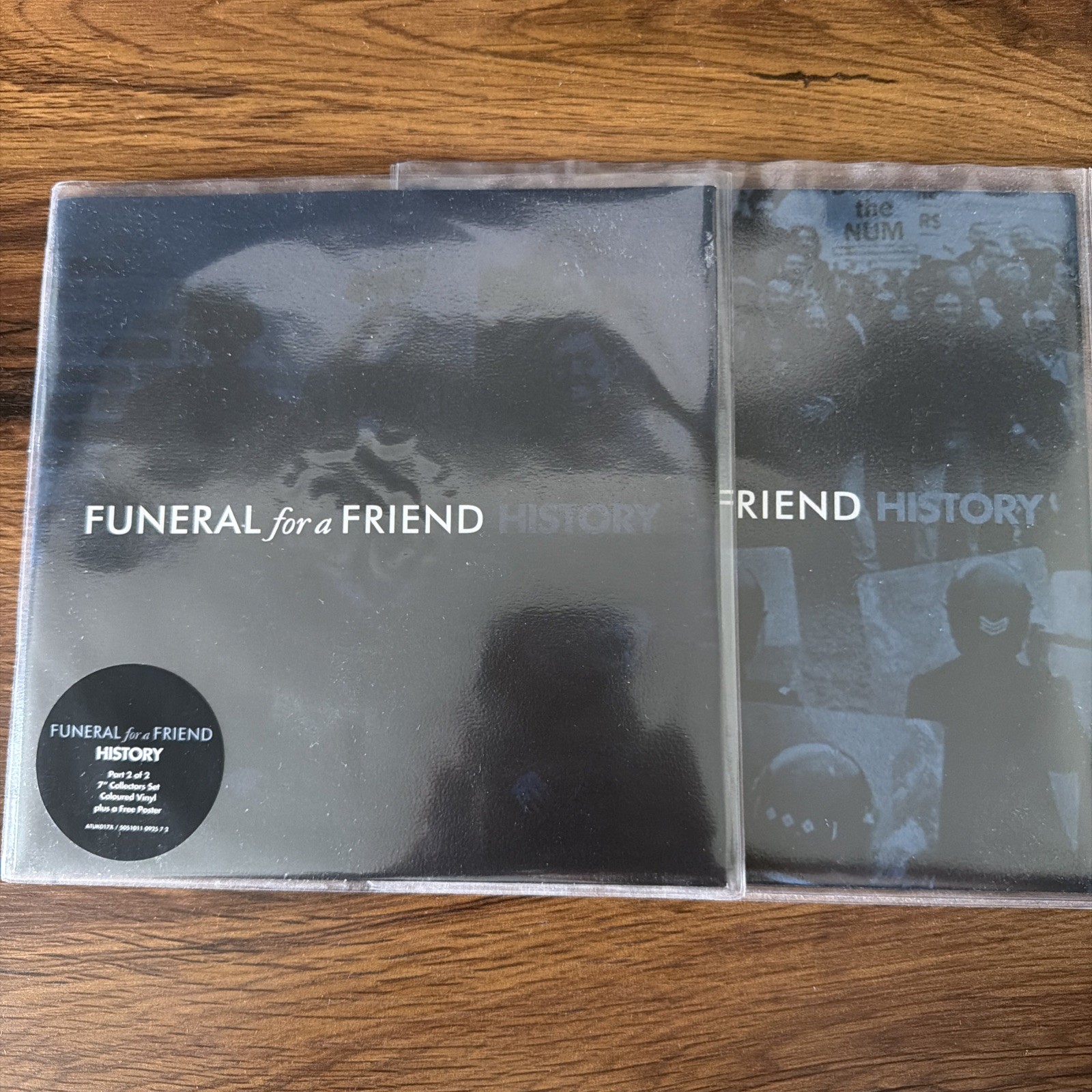 Funeral For A Friend-History 7” part 1&2 GREAT COPIES never played