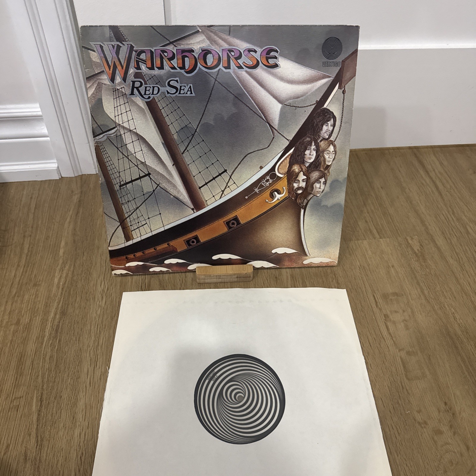 Warhorse – Red Sea – Vertigo Swirl Vinyl LP AA 6360 066.2