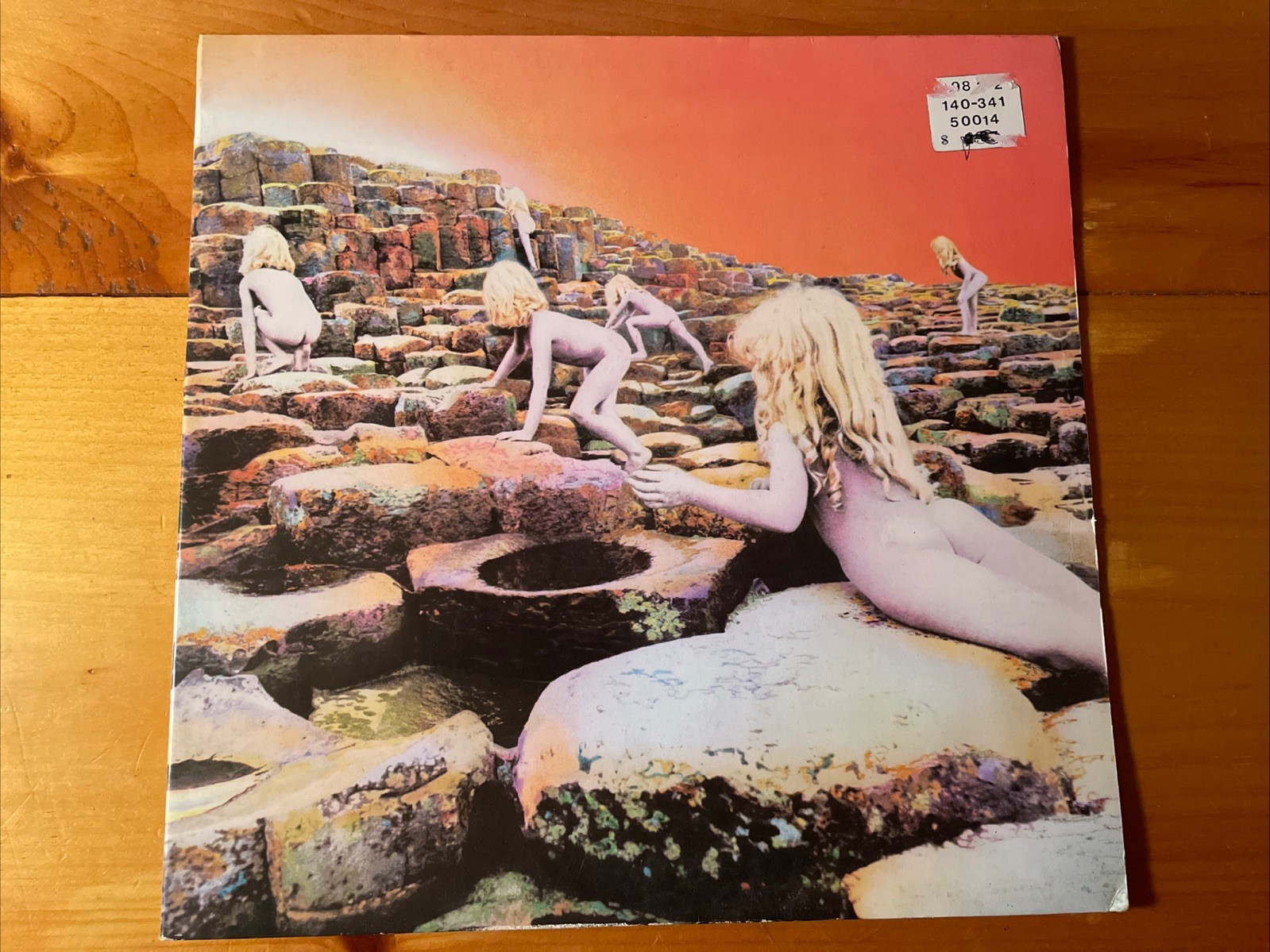 Led Zeppelin ‎– Houses Of The Holy 1973 Atlantic ‎ATL 50 014 German Vinyl NM-