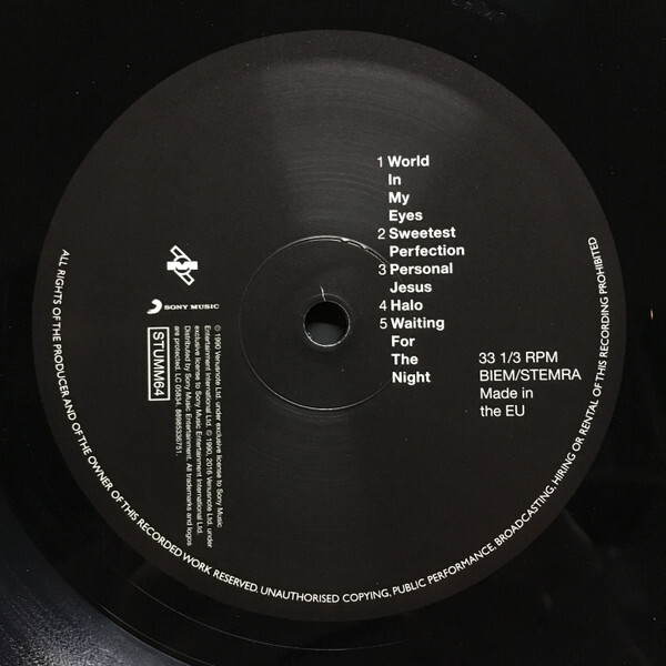 DEPECHE MODE: Violator (Black Vinyl LP)- Mute, Columbia