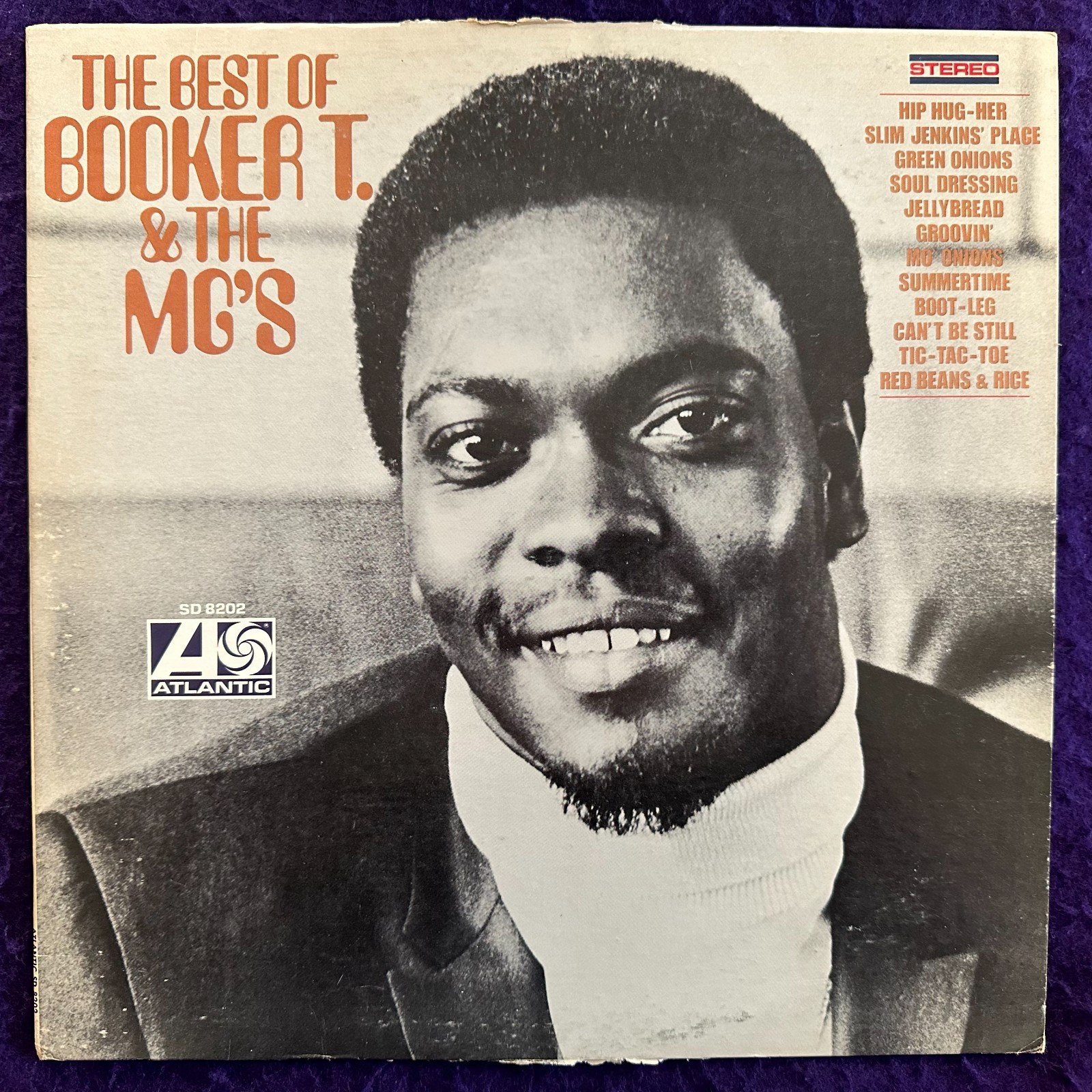BOOKER T & THE MG’S The Best of LP ’68 ATLANTIC Record Club of America EX
