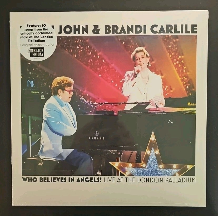 Elton John & Brandi Carlile – Who Believes In Angels? Vinyl LP SEALED EMI RSD