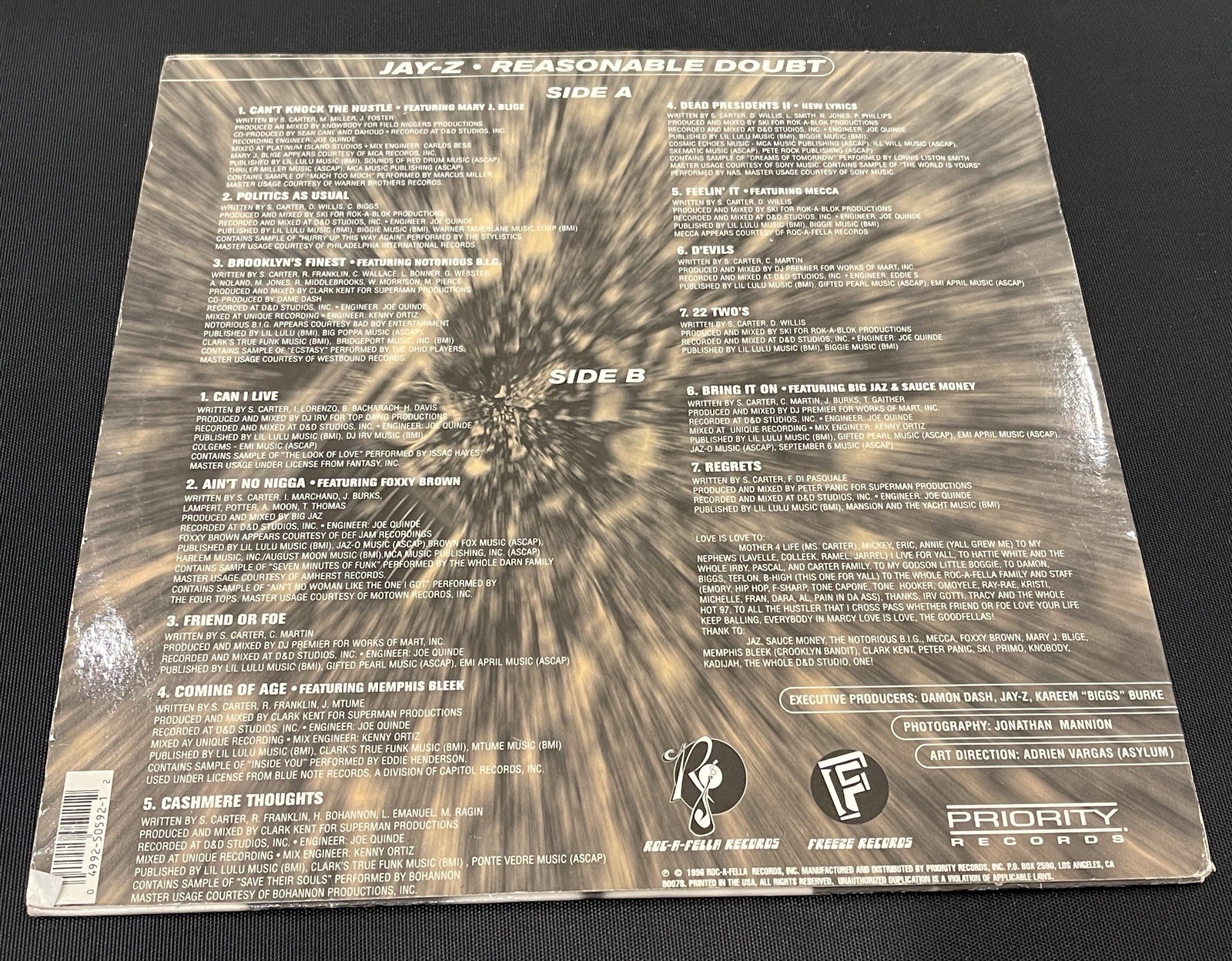 Jay-Z & Notorious BIG – Original Vinyl First Albums