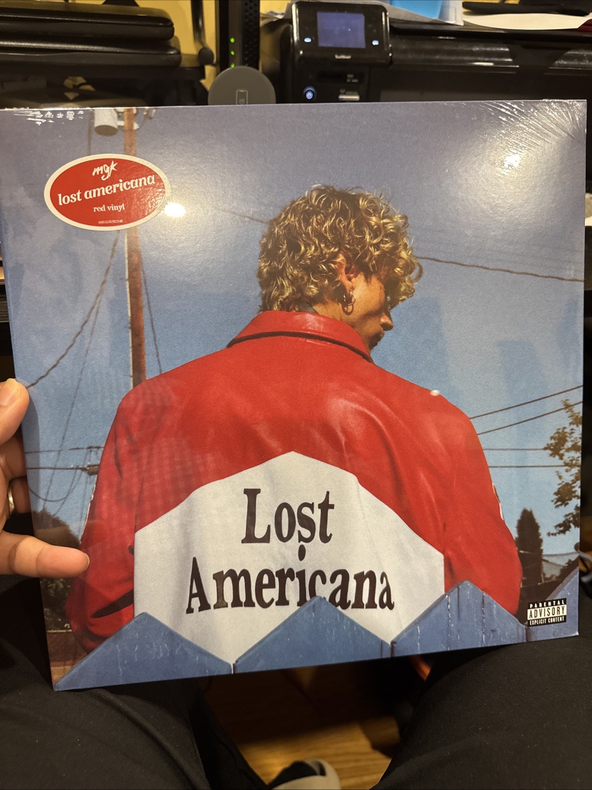 Machine Gun Kelly – Lost American – mgk – Red Vinyl LP Not Signed New Sealed
