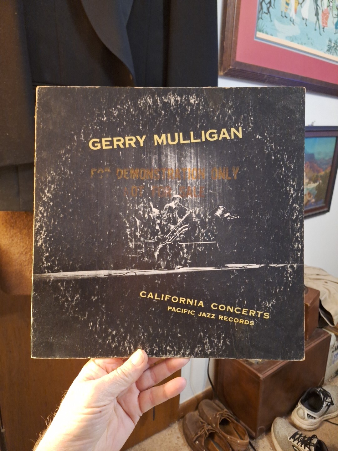 Gerry Mulligan – California Concerts 1955 Pacific Jazz Records LP-1201 Promo EX