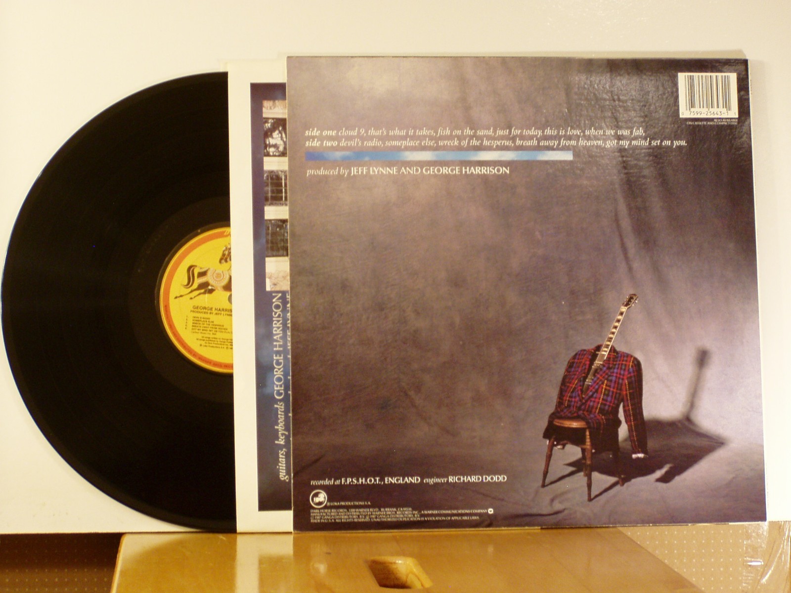 George Harrison Cloud Nine NM Eric Clapton Elton John