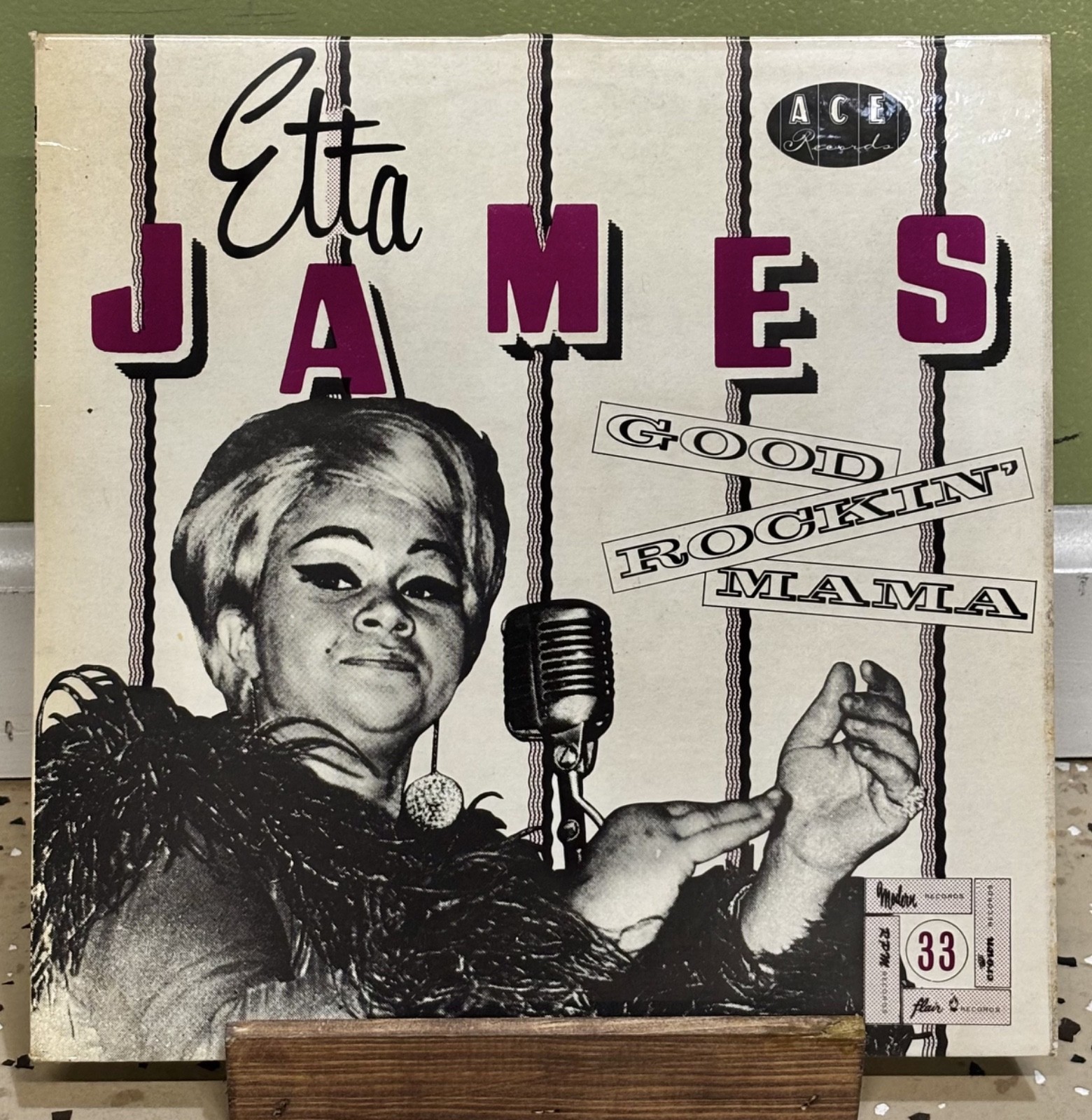 Etta James – Good Rockin’ Mama 10″ LP Ace Records 1981 UK Compilation