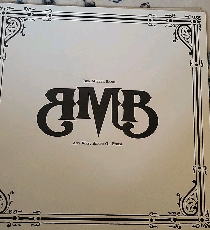 Rare Pink Marble Vinyl–BEN MILLER BAND–ANY WAY, SHAPE OR FORM -2014-LP Record