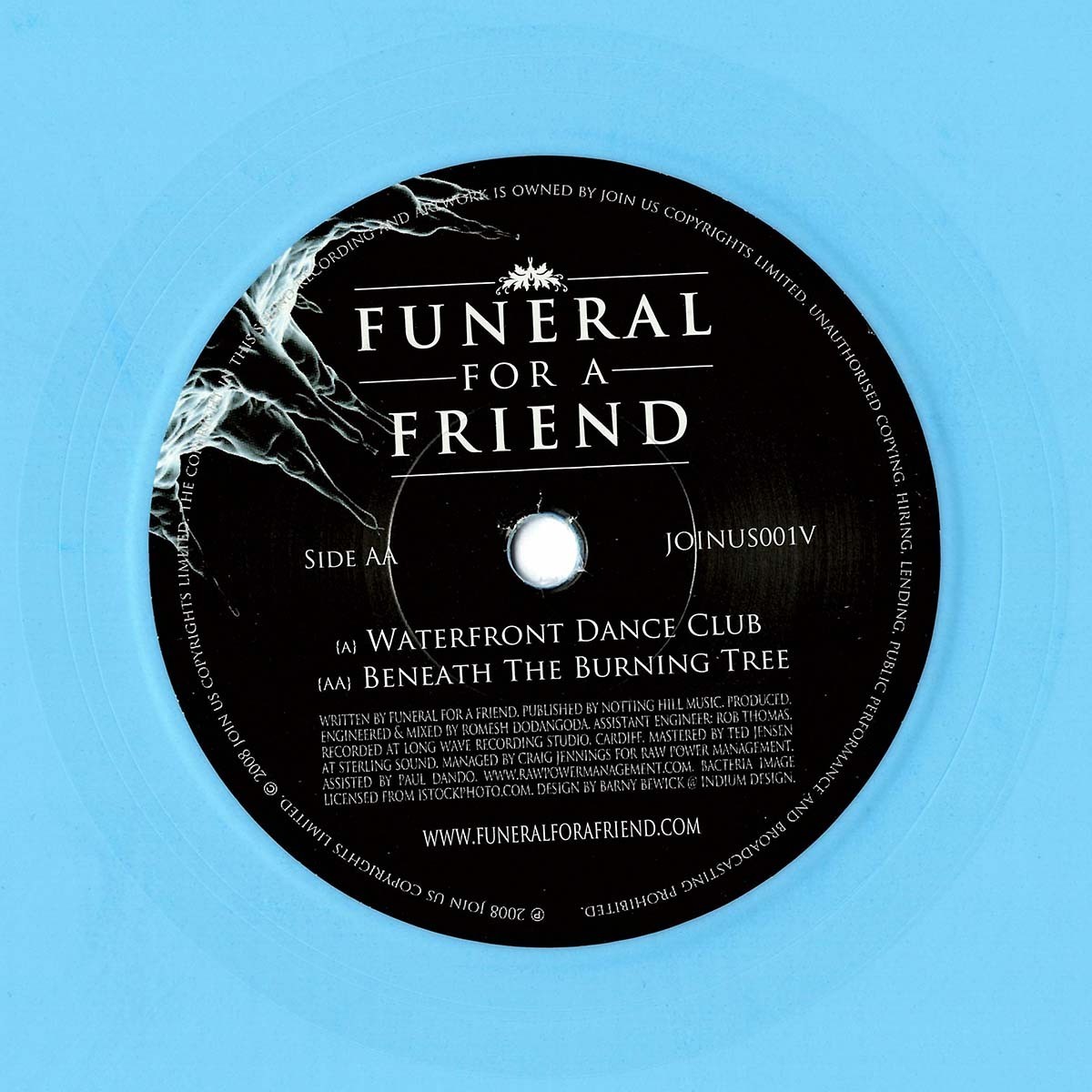 FUNERAL FOR A FRIEND Waterfront Dance Club UK 2008 Join Us 🟢MINT-/MINT-🟢