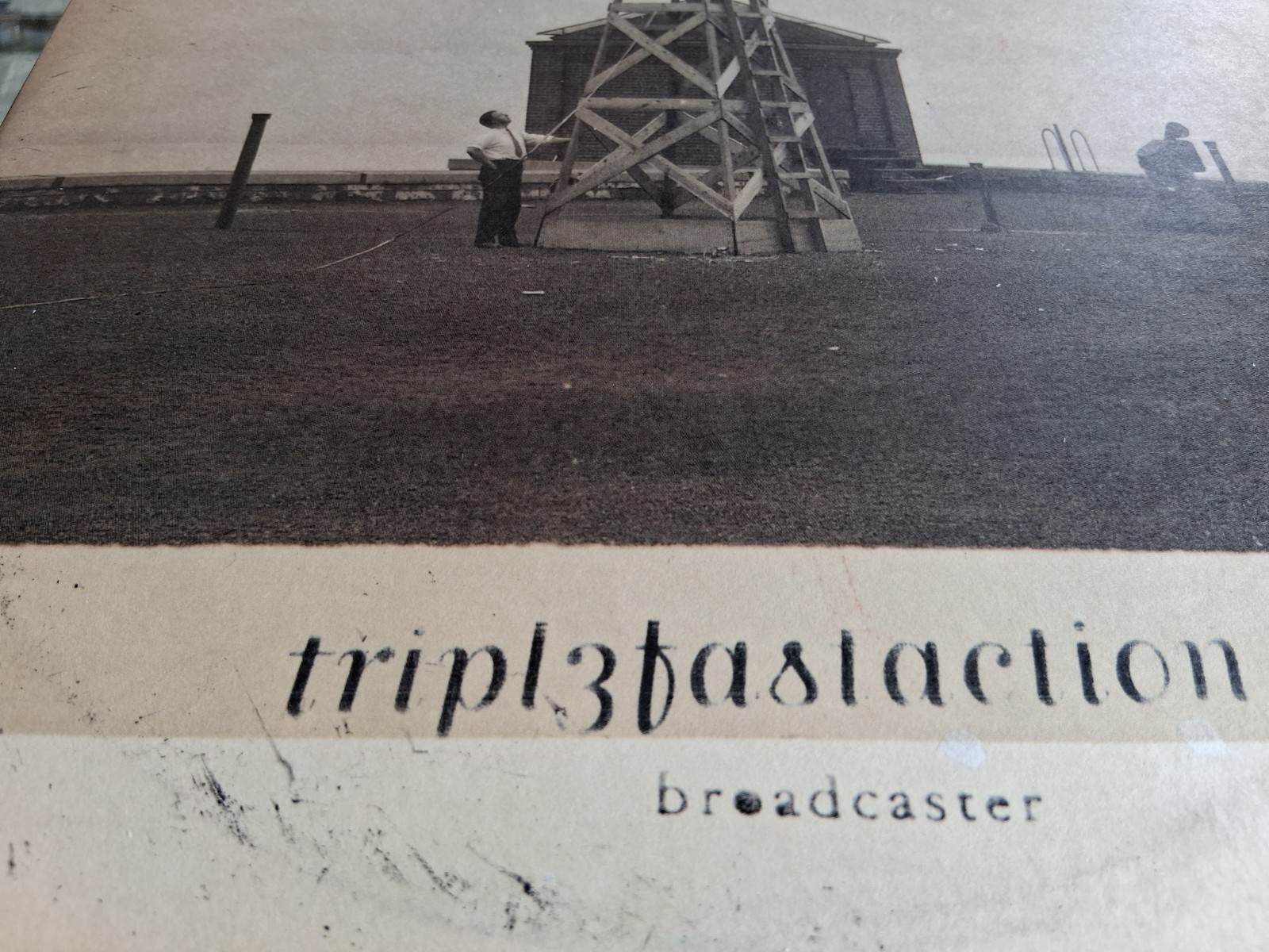 🎸 Tripl3fastaction – Broadcaster PROMO Triple 10″ Vinyl LP 1996 Capitol Emo Alt