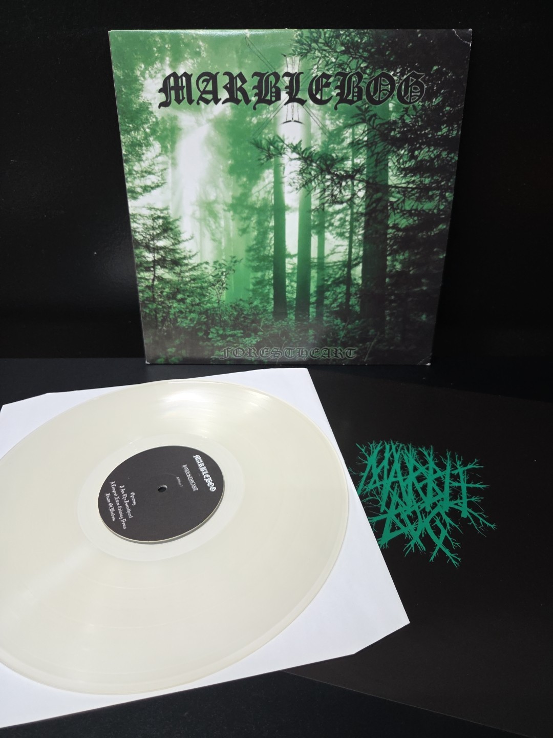 Marblebog Forestheart Lp Clear Vinyl 2007 1st Press W/Insert EX/NM Wax RARE
