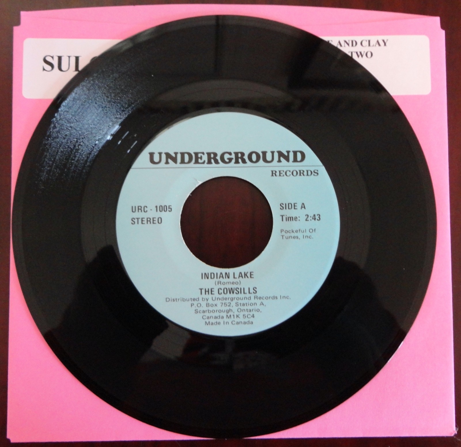Unit Four + Two, Concrete And Clay 45rpm record
