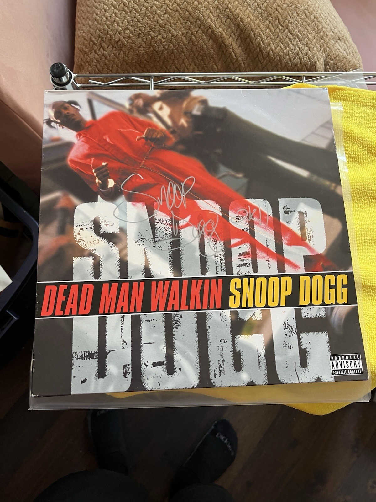 Snoop Dogg Dead Man Walking Signed Autographed Vinyl