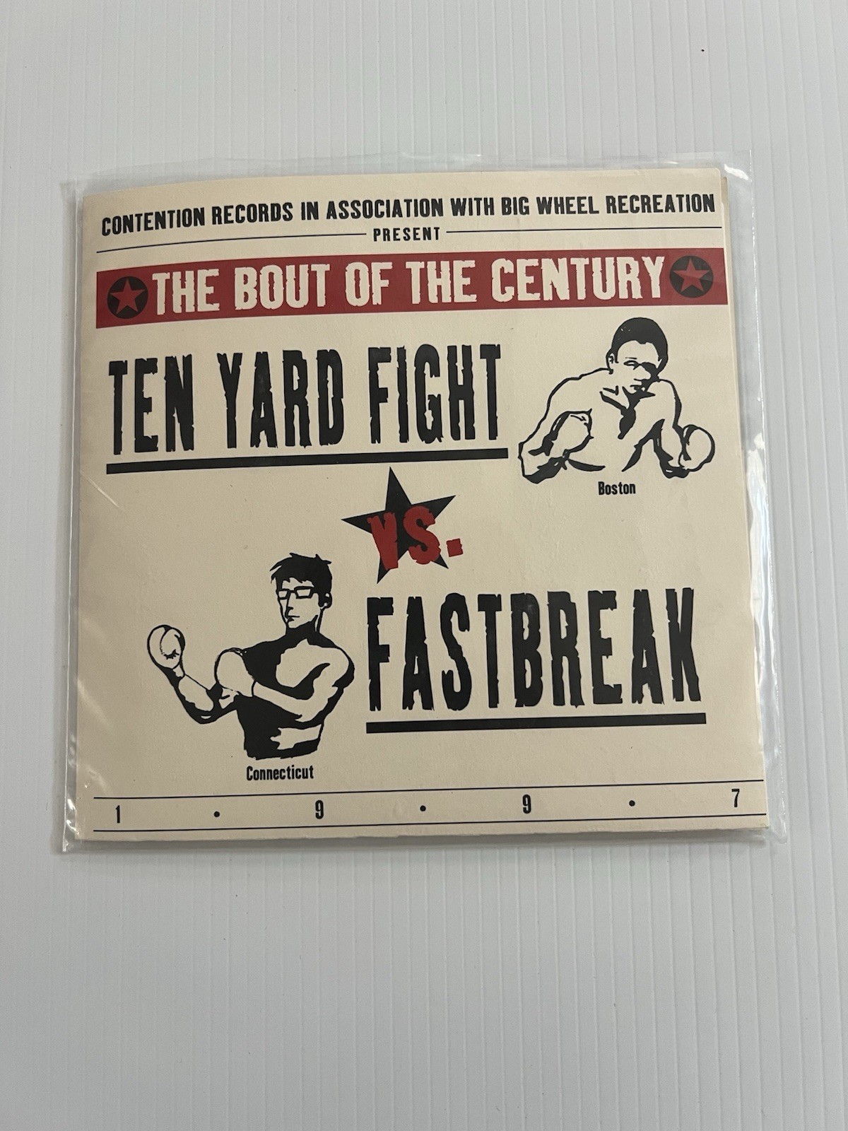 Ten Yard Fight Vs Fastbreak Vinyl Record Limited Edition Green Vinyl