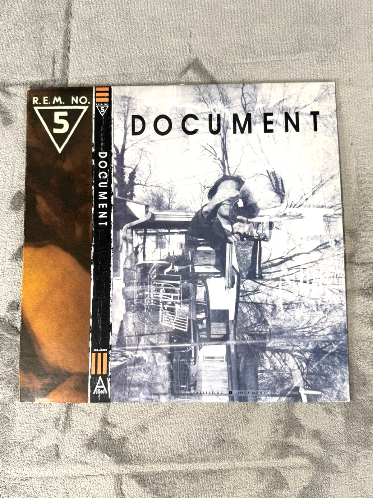 R.E.M. NO. 5 Document Vinyl Record LP REM IRS 42059 1987 VG+