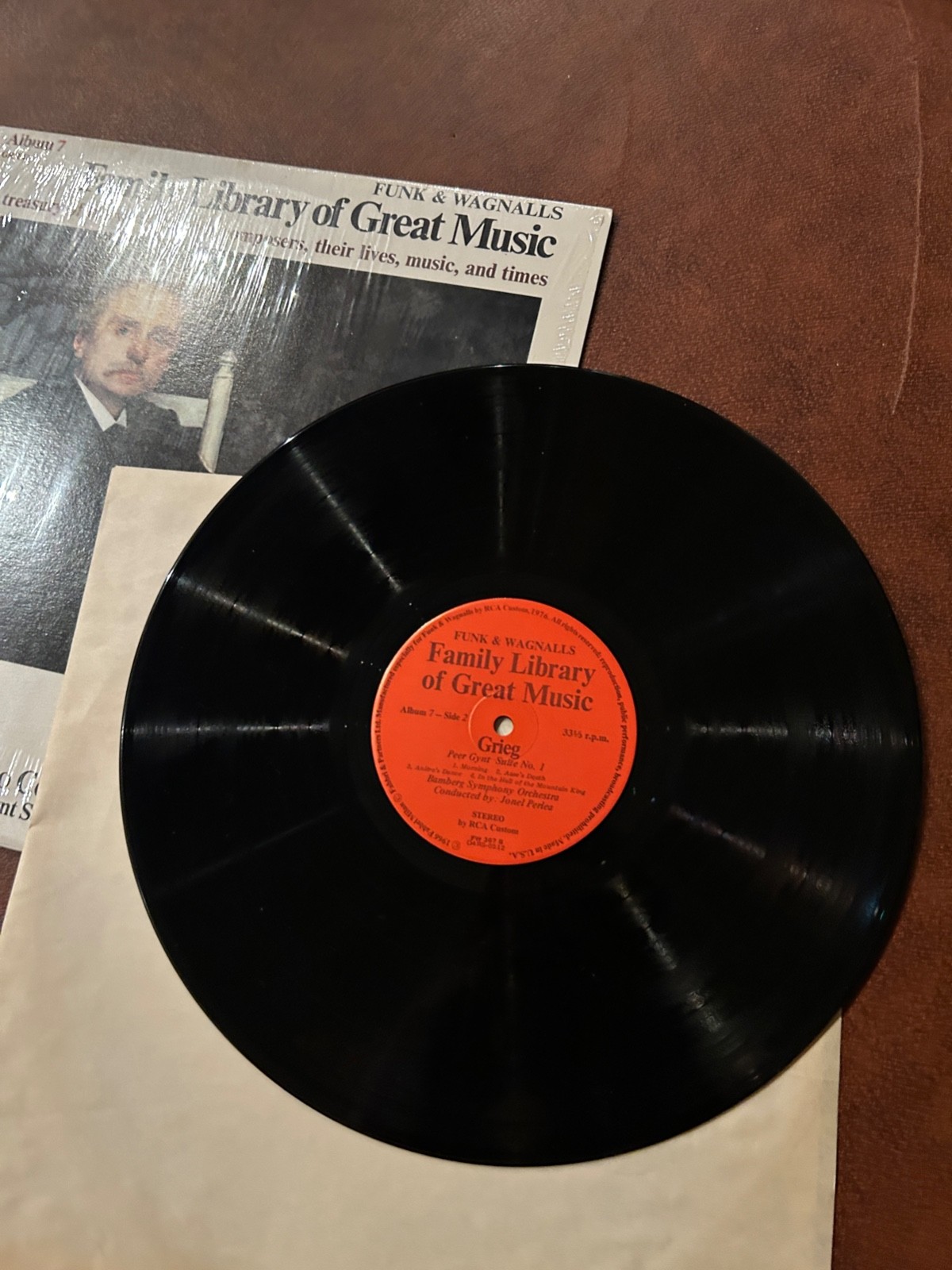 Piano Concerto In A Minor – Peer Gynt Suite No. 1 Vienna Phil FW-307 Vinyl 12”
