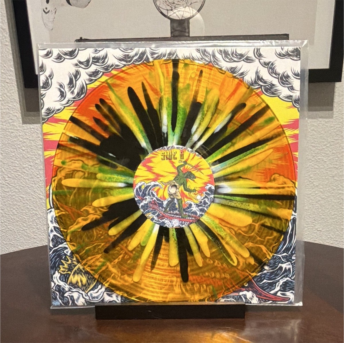 KG&LW Teenage Gizzard Romanus Records Ltd. Edition Multicolor Colored Vinyl /100
