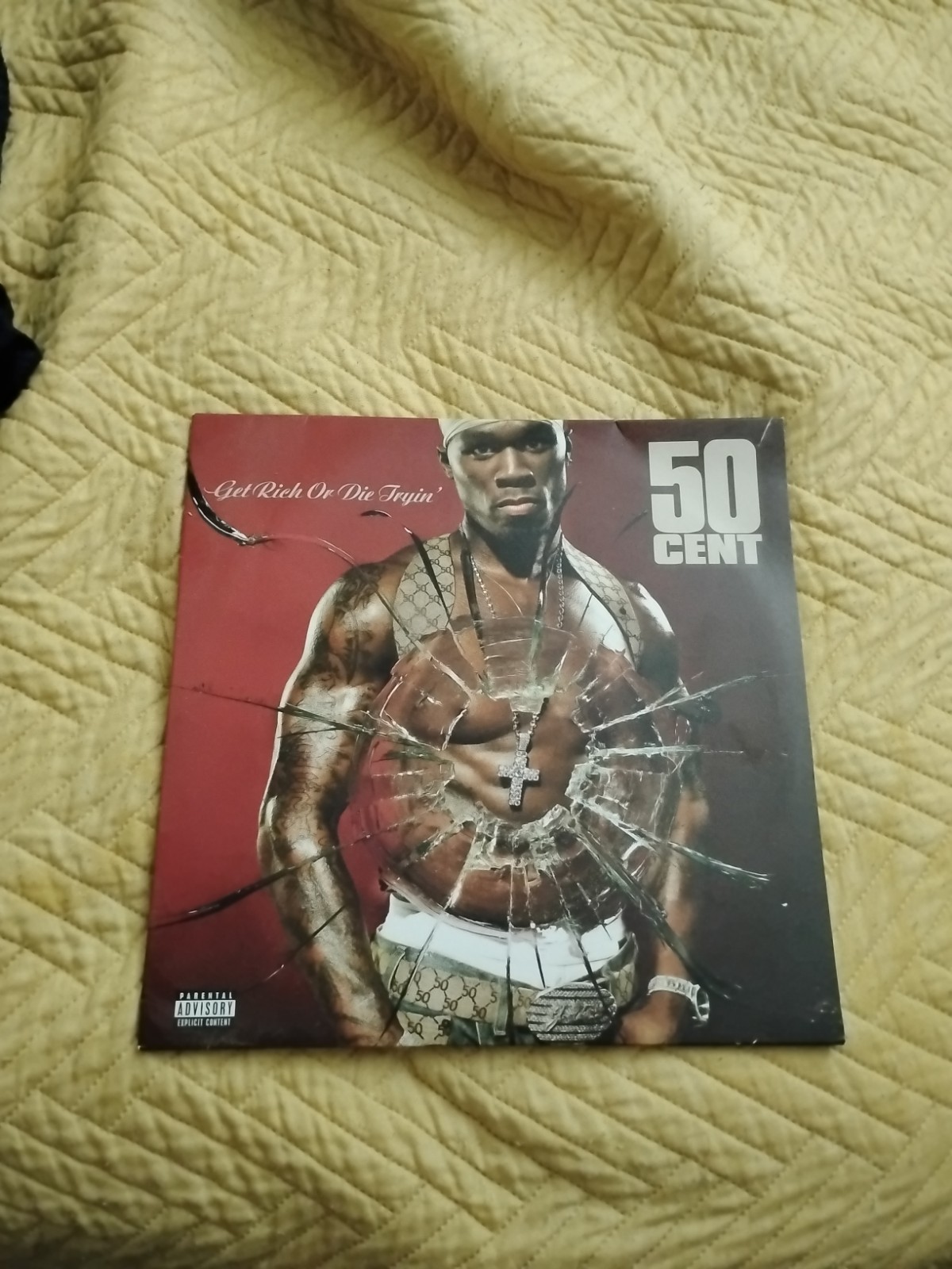50 Cent, “Get Rich or Die Tryin'” (2LP, 2003), Black Vinyl