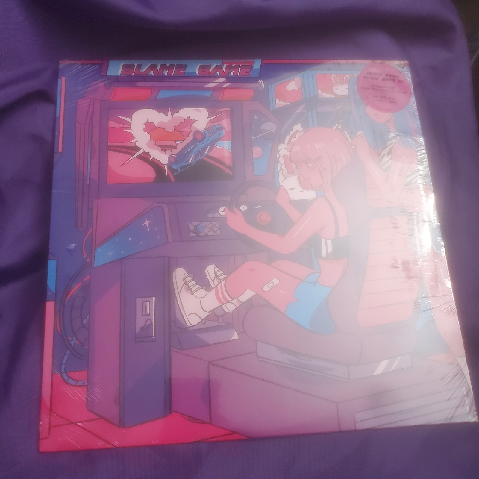 Beach Bunny – Blame Game EP (HOT PINK VINYL) – POP/INDIE *SEALED/COLOR*