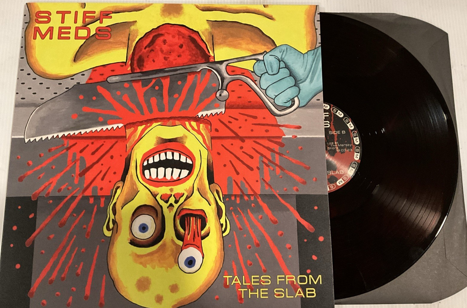 Stiff Meds – Tales From The Slab LP 2023 Quality Control HQ – 088 EX/EX *UK